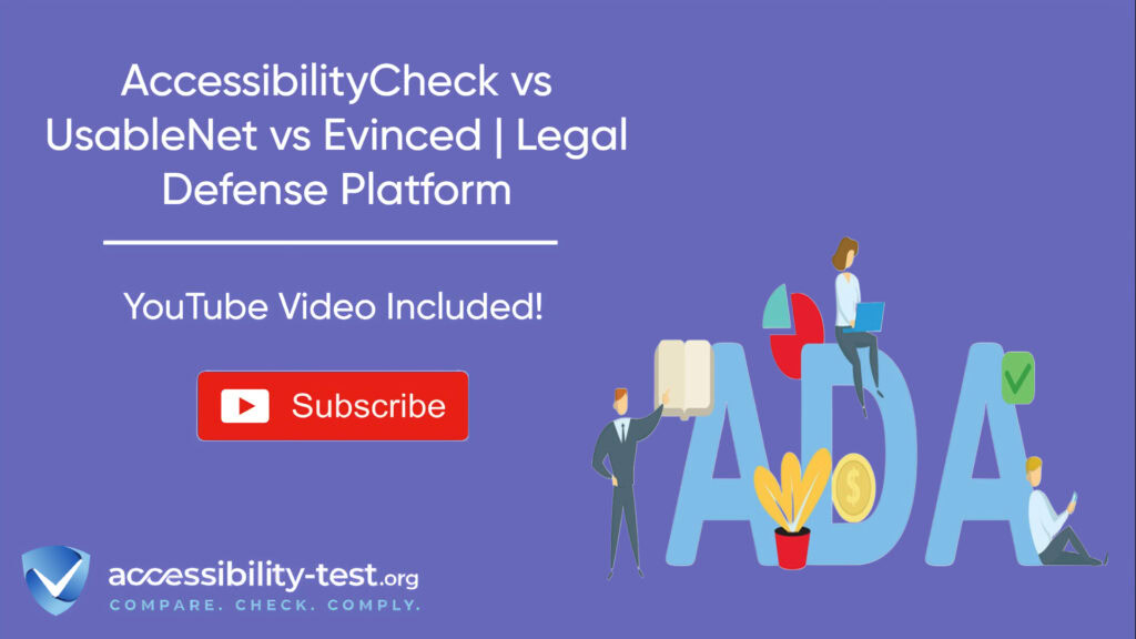 Protect against ADA lawsuits with comprehensive documentation. Compare platforms for legal compliance tracking and defense preparation.